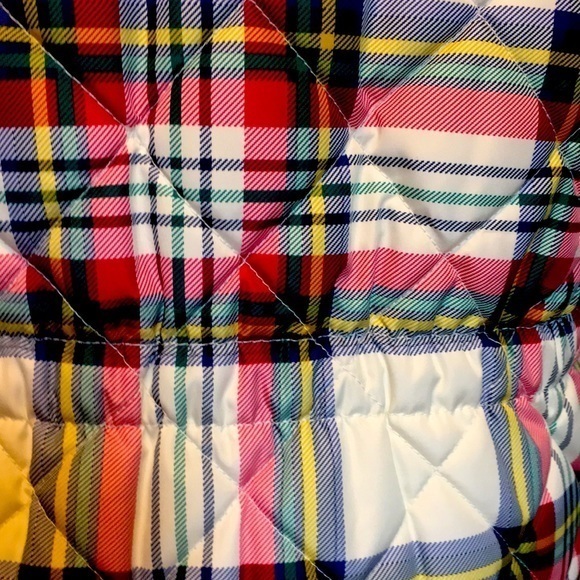 ST JOHNS BAY plaid puffer vest - Picture 6 of 10